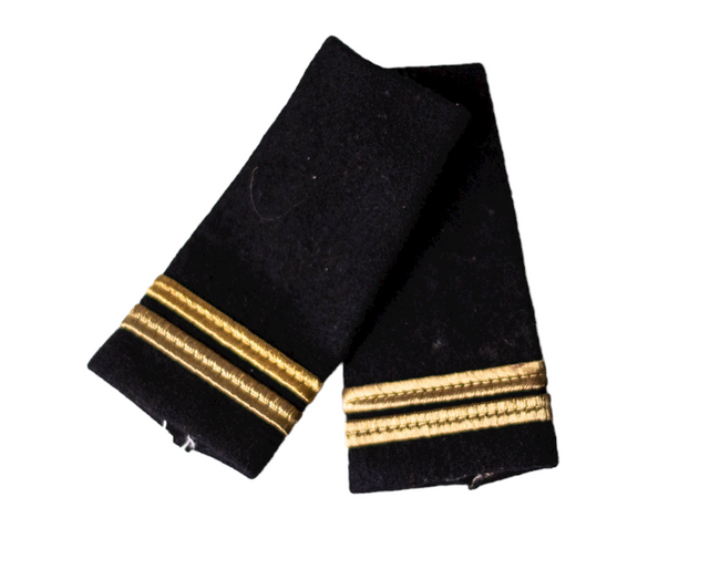 OFFICER RANKS, MAPN - LIEUTENANT WITHOUT A MARK, BLACK CITY - MILITARY SURPLUS ROMANIAN ARMY - IN GOOD CONDITION