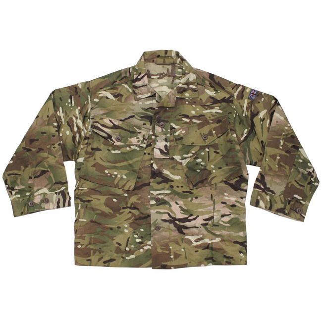 JACHETA COMBAT TROPICAL - CAMUFLAJ MTP - SURPLUS MILITAR BRITANIC - UZATĂ