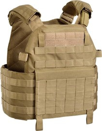 TACTICAL CARRIER VEST - "OUTAC" - Defcon 5® - COYOTE TAN