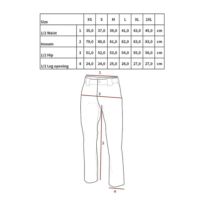 Pantaloni US BDU pentru femei - negri