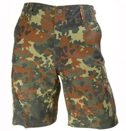 PANTALONI SCURTI US FLECKTARN CAMO BERMUDA