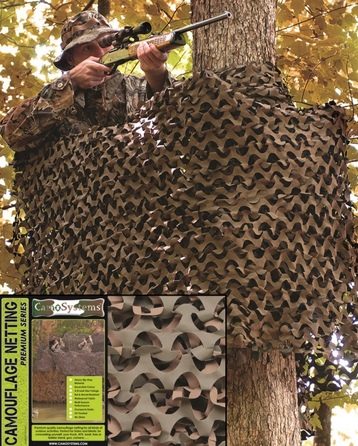 PLASA CAMUFLAJ 2,4X6,0M - WOODLAND