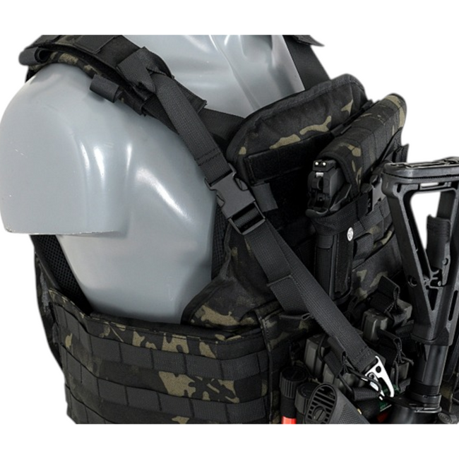 Sling tactic simplu cu carabina - 1 punct - Coyote - 8FIELDS