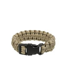 Bratara paracord 22 mm Coyote