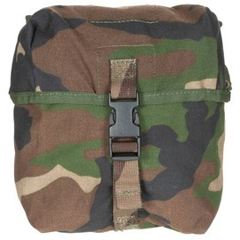 POUCH UTILITAR MEDIU "MOLLE" - SURPLUS MILITAR DE LA ARMATA OLANDEZA - NL CAMO - CA NOU
