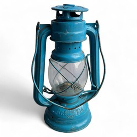 FELINAR DE VANT - METALOGLOBUS - ALBASTRU - SURPLUS MILITAR ARMATA ROMANA - IN STARE BUNA