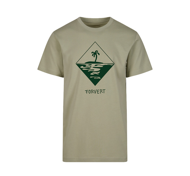 TRICOU - FORVERT PRINT -  SOFTSLAVIA - MORRO BAY - BRANDIT
