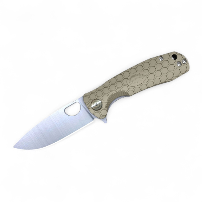 Cutit de buzunar - Honey Badger Flipper D2 Mare - Tan