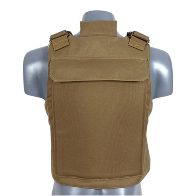 Vesta tactica standard cu insertii balistice soft dummy - Delta Soft Body Armor - Tan - 8FIELDS