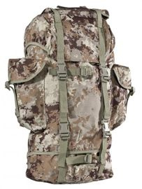 RUCSAC GERMAN ARMY COMBAT 65L VEGETATO-DESERT CAMO