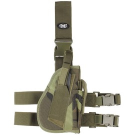 HOLSTER, TOC TACTIC PENTRU PICIORUL DREPT - MFH® - CAMUFLAJ CZ M95