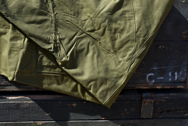 Foaie de cort militar, oliv, 1.80x1.80m, Surplus Armata Romana - Ca noua