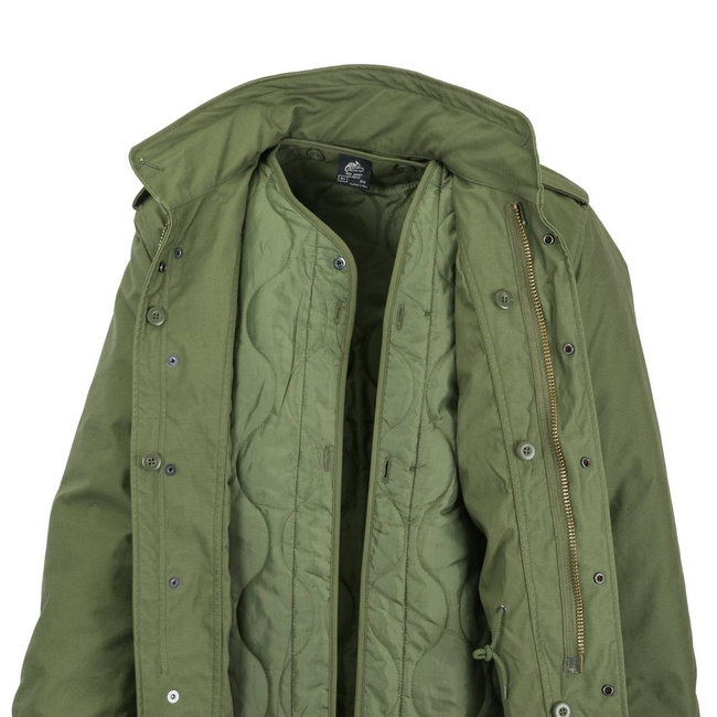 JACHETA M65 - NYCO SATEEN - Helikon-Tex - VERDE OLIV