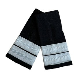 NON-COMMISSIONED OFFICER RANKS, MAPN - PLATOON WITHOUT A MARK, BLACK CITY - MILITARY SURPLUS ROMANIAN ARMY - USED