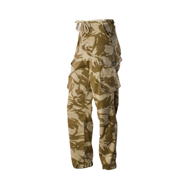 PANTALONI COMBAT - TROPICAL - DPM CAMO DESERT - SURPLUS MILITAR ARMATA BRITANICA - UZATI