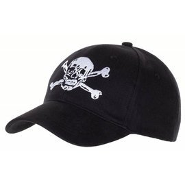 SAPCA BASEBAL "SKULL" - NEGRU