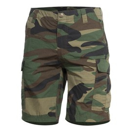 PANTALONI SCURTI BDU 2.0 - PENTAGON - WOODLAND