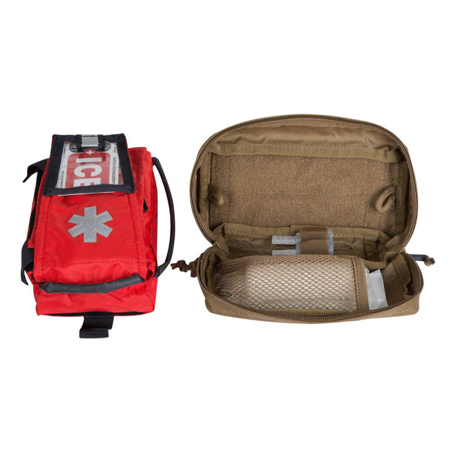 SET OF POUCH AND INSERT FOR FIRST AID KIT - MODULAR INDIVIDUAL MED KIT® - Helikon-Tex® - COYOTE