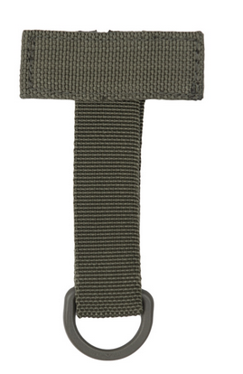 BLACK BASE MOLLE WITH D-RING