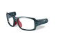 FIERCE Frame Front Dark Silver/Red