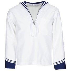 Bluza de marinar - Surplus Marina Militara Italiana - Alb/Bleumarin - Ca Noua