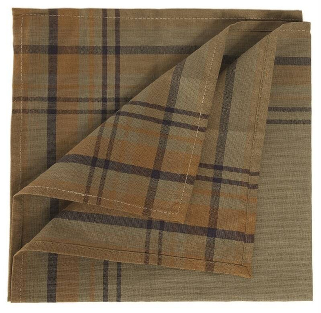 DUTCH CHECKED HANDKERCHIEF LIKE NEW