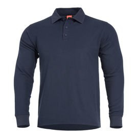 BLUZA POLO CU MANECA LUNGA - ANIKETOS - PENTAGON - BLEUMARIN