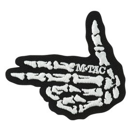 PATCH SKELETON SHOOTER (BRODAT) - NEGRU - M-TAC