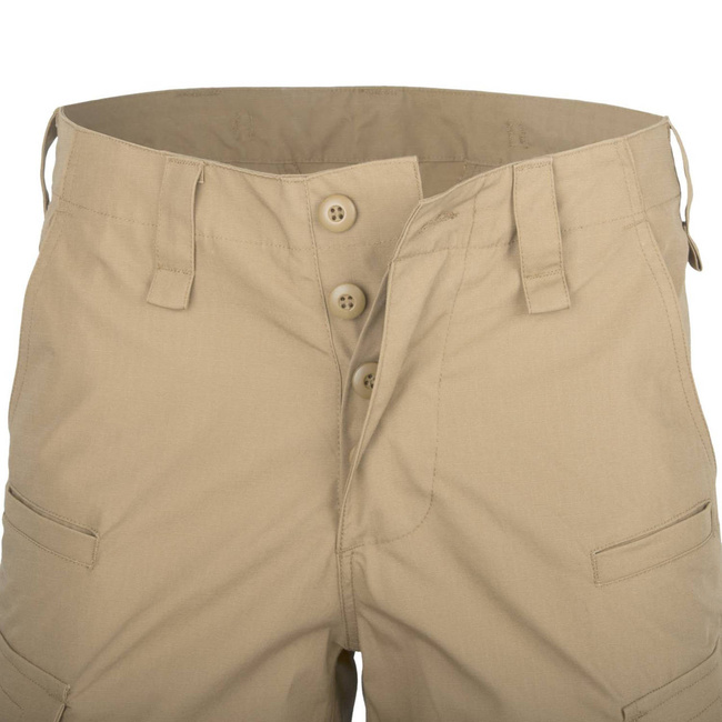 CPU SHORTS - COTTON RIPSTOP - Helikon-Tex - KHAKI