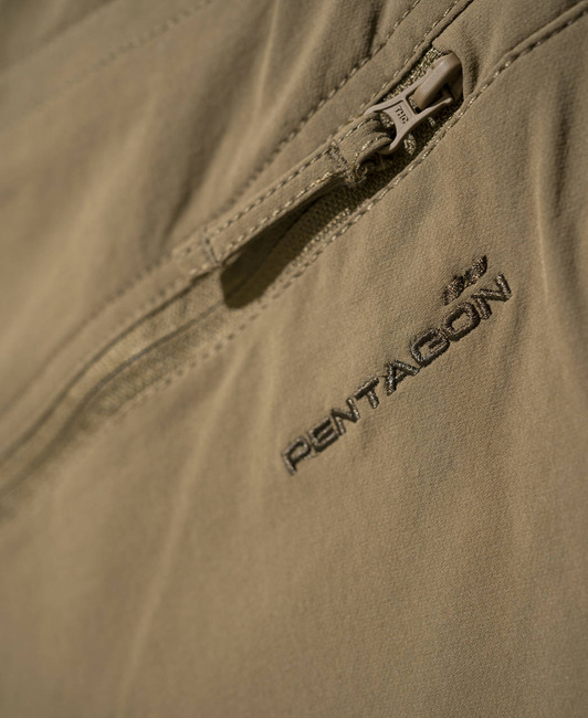 PANTALONI - "RENEGADE TROPIC" - PENTAGON® - ROSU CARAMIZIU - LUNGIME 32″