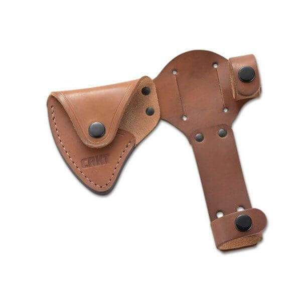 LEATHER SHEATH FOR WOODS CHOGAN T-HAWK - CRKT