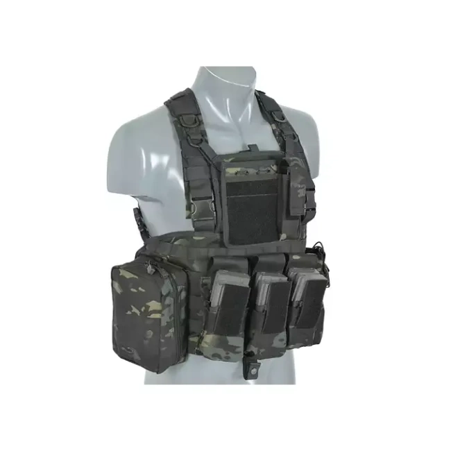 Force Recon Chest Harness - MOLLE - Midnight Black - 8FIELDS