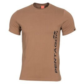 Tricou maneca scurta PENTAGON VERTICAL Coyote