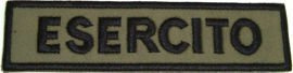 Plasture, emblema, patch - ESERCITO