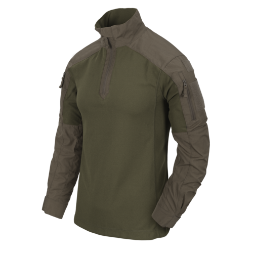 BLUZA TACTICA MCDU COMBAT - NYCO RIPSTOP - RAL 7013/VERDE OLIVE - HELIKON TEX
