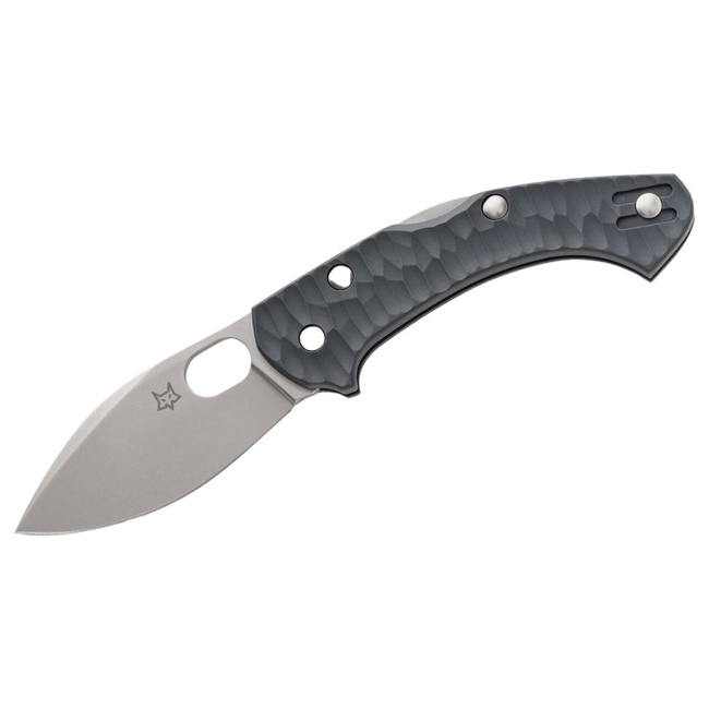 CUTIT DE BUZUNAR „Zero 2.0 Desert Warrior FRN Wolf Grey” - FOX KNIVES