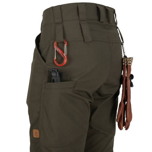 HELIKON - PANTALONI - WOODSMAN - VERDE TAIGA / NEGRU