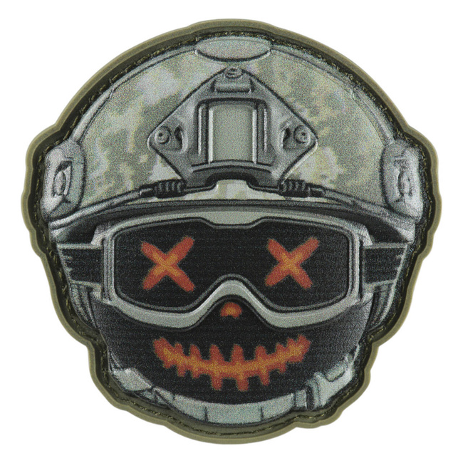 PATCH 3D EMOJI NR. 8 PVC - OLIVE - M-TAC