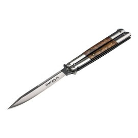 CUTIT TIP FLUTURE BALISONG WOOD LARGE - MAGNUM BY BOKER