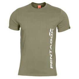 Tricou maneca scurta PENTAGON VERTICAL Olive