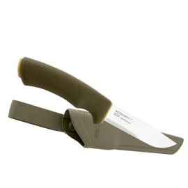 FIXED BLADE KNIFE - BUSHCRAFT FOREST - STAINLESS STEEL - MORAKNIV® - OLIVE GREEN