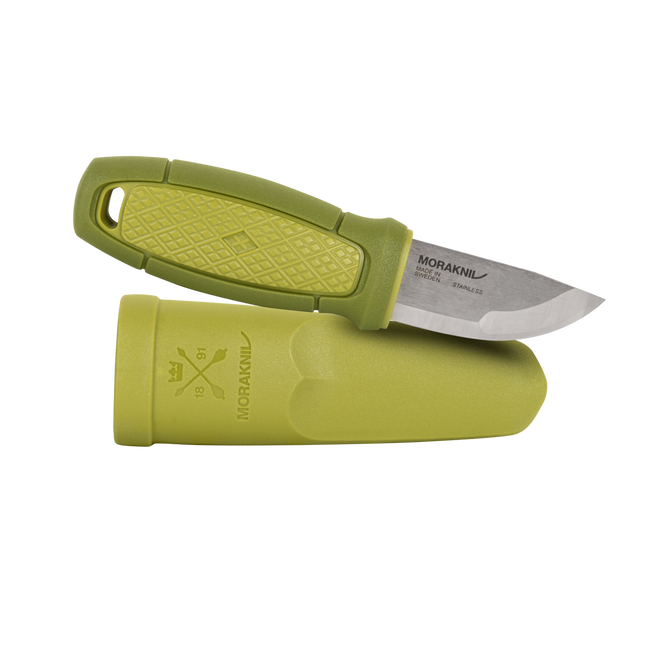 NECK KNIFE - ELDRIS - STAINLESS STEEL - MORAKNIV® - OLIVE GREEN