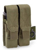 POUCH, TOC DUBLU PENTRU INCARCATOARE DE PISTOL - Outac® - OD (Olive Drab)