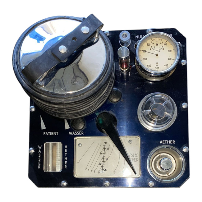 APARAT MEDICAL VINTAGE ÄETHER-LUFT-NARKOSEGERÄT - HAVO TYP N 02  - CA NOU