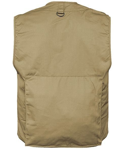 Khaki HUNTING A.FISHING VEST W.MESH LINING