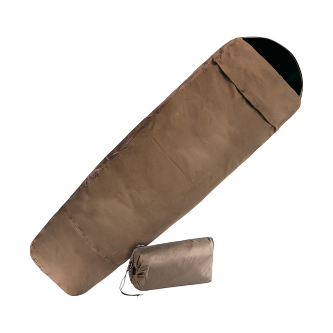 SLEEPING BAG COVER - 3-LAYER LAMINATE - 225 x 85 CM - Mil-Tec® - COYOTE