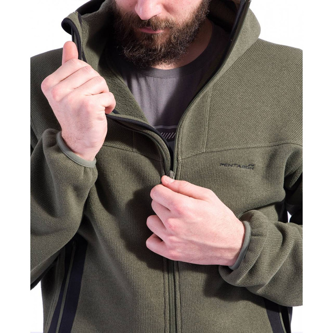 HANORAC FLEECE CU FERMOAR - "FALCON PRO" - PENTAGON® - Albastru RAF