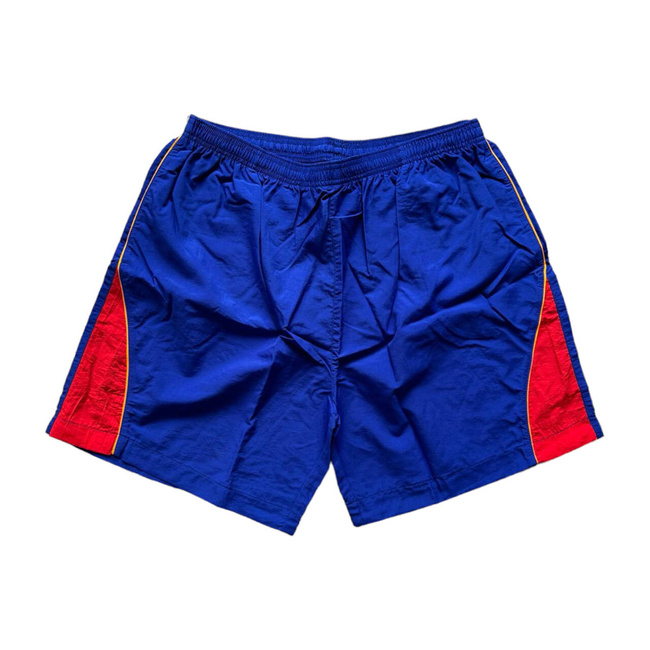 PANTALONI SCURTI ROMANIA - ALBASTRU INCHIS/ROSU - CA NOI