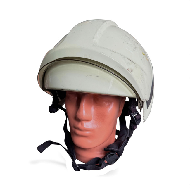 Casca de pompier/Moto - Bullard Magma/MSA - Surplus militar armata germana - Uzata