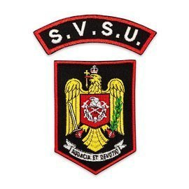 Emblema SVSU brodata, cu aplicare termica